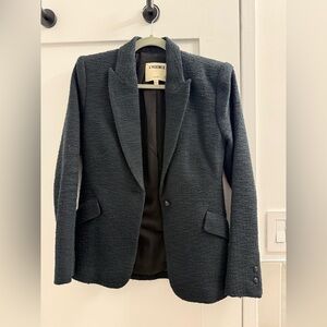 L'AGENCE Black Textured Jacket